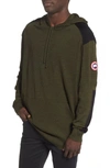 Canada Goose Amherst Hoodie In Military Green
