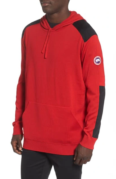 Canada Goose Amherst Hoodie In Red