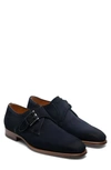 Magnanni Marco Ii Monk Strap Shoe In Navy