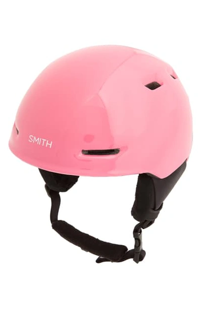 Smith 'zoom Jr.' Snow Helmet - Pink In Pink Skates