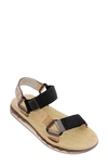 Melissa Women's Papete + Rider Strappy Sandals In Beige/ Black
