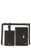 BEIS THE TRAVEL SET PASSPORT WALLET, POUCH & LUGGAGE TAG,BEIS219159