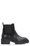 ASH METRO LEATHER ANKLE BOOTS,11084921