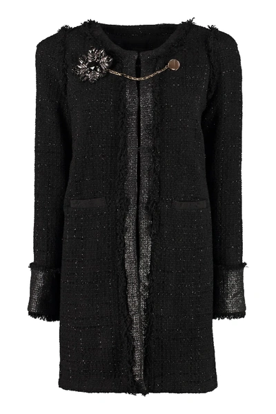 Pinko Marginare Tweed Coat