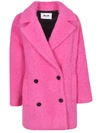 MSGM DOUBLE-BREASTED COAT,11084773