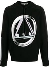 MCQ BY ALEXANDER MCQUEEN GRAPHIC PRINT HOODIE