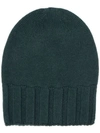 DRUMOHR CASHMERE KNITTED BEANIE HAT