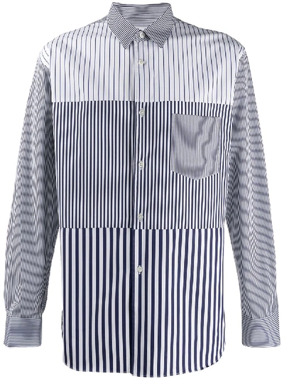 Comme Des Garçons Shirt Cotton Shirt In Blue