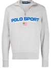 POLO RALPH LAUREN Logo-print Zipped Sweatshirt