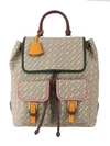 TORY BURCH PERRY JACQUARD FLAP BACKPACK