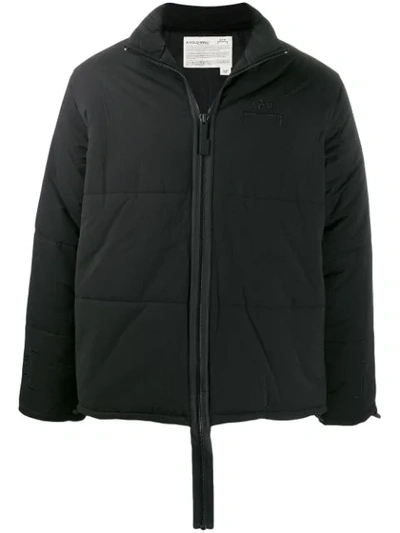 A-cold-wall* * Elongated-zip Padded Jacket In Black