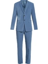 Prada Technical Fabric Single-breasted Suit In Blau