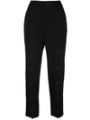 YOHJI YAMAMOTO HIGH RISE SLIM-FIT TROUSERS