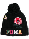 PUMA EMBROIDERED PATCHES BEANIE