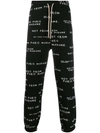 DRÔLE DE MONSIEUR NFPM PRINTED SWEATPANTS