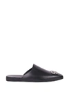 BALENCIAGA BLACK COSY BB MULES,11085358