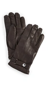 PAUL SMITH STRAP LEATHER GLOVES