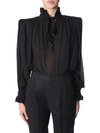 SAINT LAURENT POET SHIRT,11085157