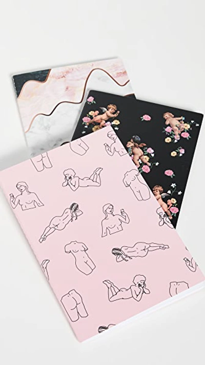 Skinnydip Marble Wiggle Notebook Pack