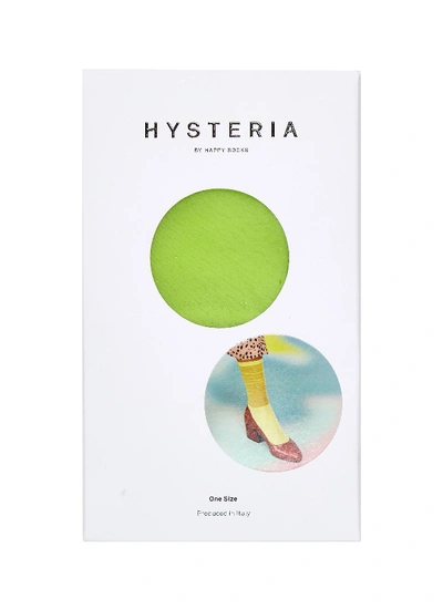 Hysteria 'fran' Contrast Semi-sheer Socks