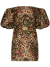 ETRO TAPESTRY EMBROIDERED MINI DRESS
