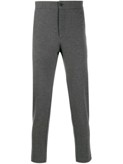 Harris Wharf London Tailored Track Pants In Grey