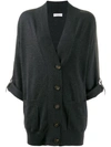 BRUNELLO CUCINELLI ROLL UP SLEEVES CARDIGAN