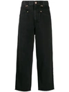 ISABEL MARANT WEITE CROPPED-JEANS