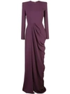 ALEX PERRY side slit evening gown