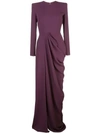 ALEX PERRY SIDE SLIT EVENING GOWN