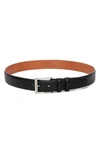 TRAFALGAR CORVINO LEATHER BELT,1101TF0042