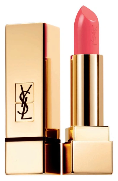 Saint Laurent Rouge Pur Couture Lipstick In 52 Rouge Rose ( Rosy Coral )