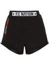 P.E NATION TRAVERSE LOGO RUNNING SHORTS