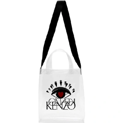 Kenzo Capsule Back From Holidays Tote Bag In White