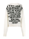 OTTOLINGER ALPHABET KNIT JUMPER,AW19KN1214509223