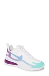 Nike Blue And Purple Air Max 270 React Sneakers-pink In White