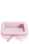 Truffle Clarity Jetset Cosmetics Case In Blush