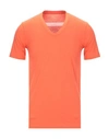 Armani Exchange T-shirt In Orange