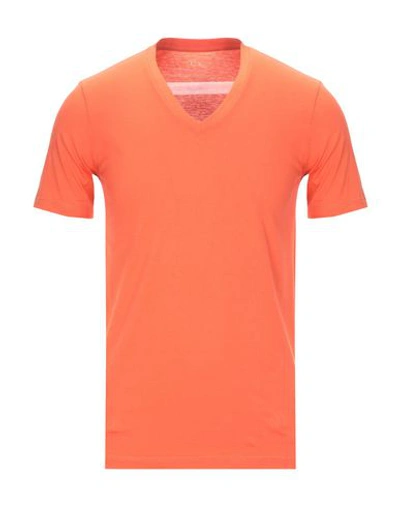 Armani Exchange T-shirt In Orange