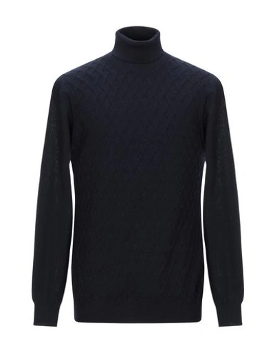 Jeordie's Turtlenecks In Dark Blue