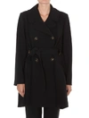 DOLCE & GABBANA DOLCE & GABBANA BELTED DOUBLE BREASTED COAT