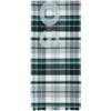 ACNE STUDIOS ACNE STUDIOS GREEN PLAID LOGO SCARF