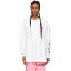 MARC JACOBS MARC JACOBS WHITE PEANUTS EDITION LUCY LONG SLEEVE T-SHIRT