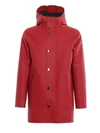 RRD RED DOUBLE RUBBER PARKA PADDED COAT