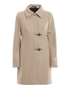 FAY WOOL BLEND THREE-HOOK COAT