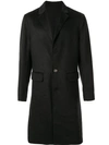CK CALVIN KLEIN TAILORED SINGLE-BREASTED COAT