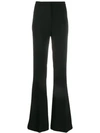 PINKO HIGH WAISTED FLARED TROUSERS
