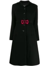 BOUTIQUE MOSCHINO bow detail coat
