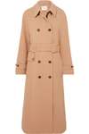 MUNTHE HEIM BELTED DOUBLE-BREASTED TWILL COAT