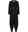 GUCCI WOOL AND SILK JUMPSUIT,P00415997